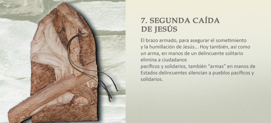 7. SEGUNDA CAÍDA DE JESÚS.